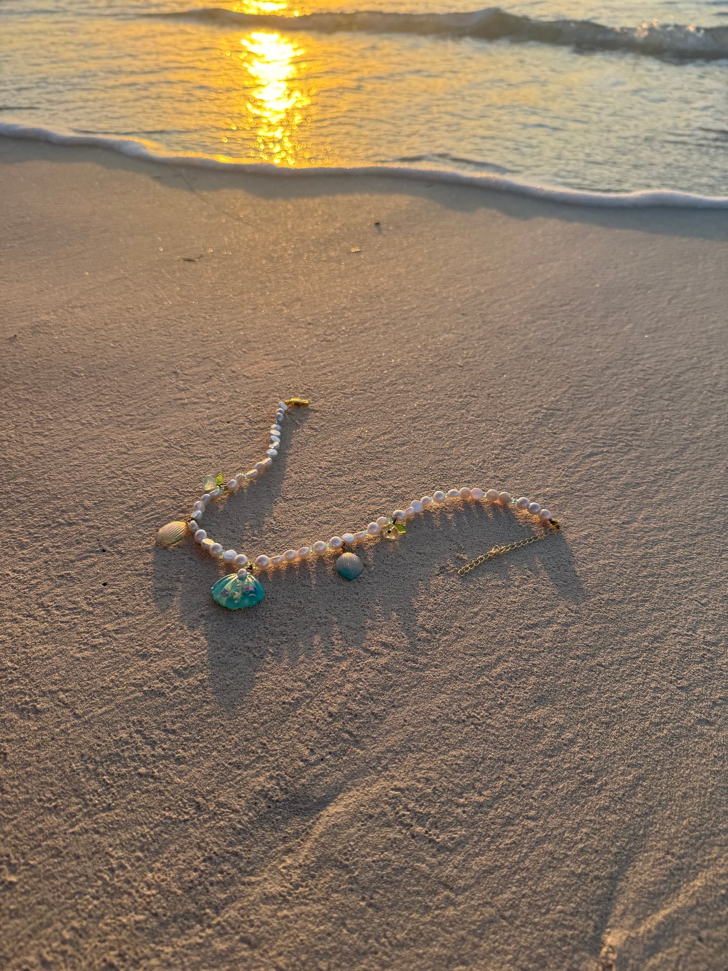 Seashell Spark Necklace