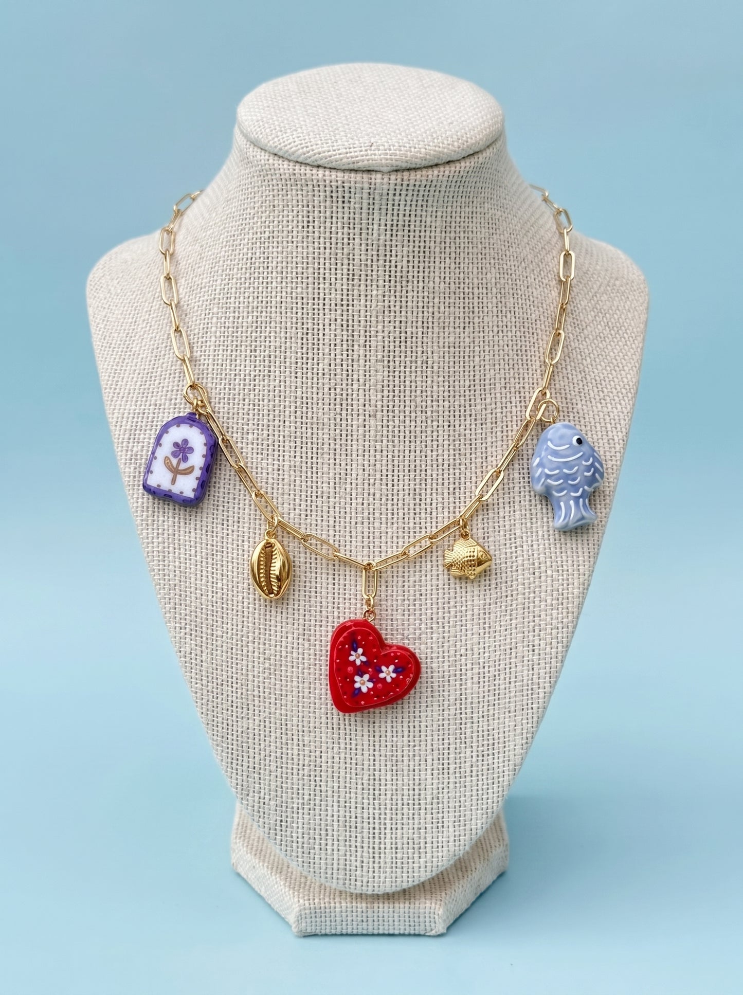 Riviera Charm Necklace