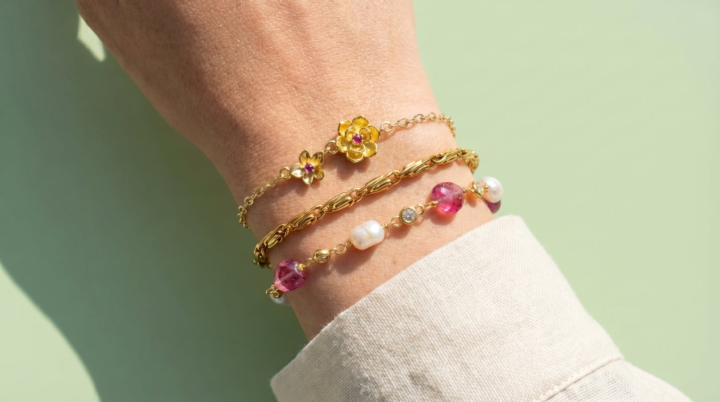 Rosé Flow Stack