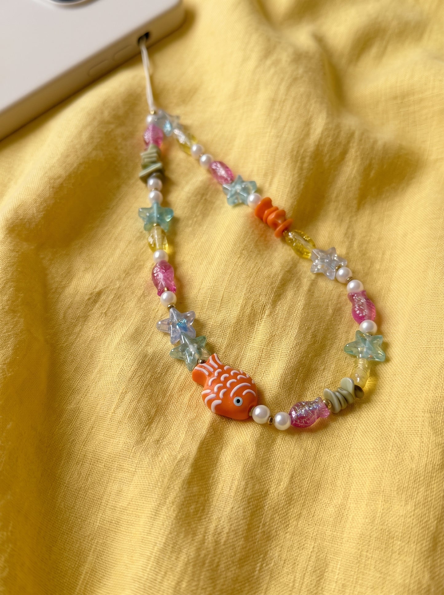 Starfish Splash Phone Strap