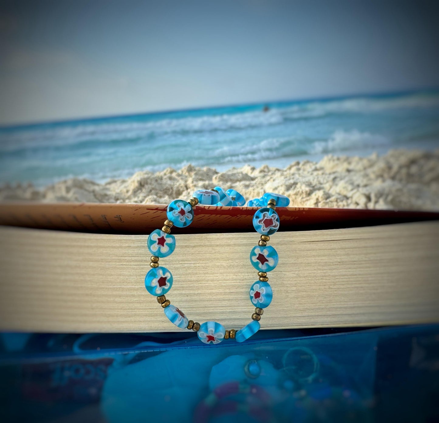 Azure Blossom Necklace