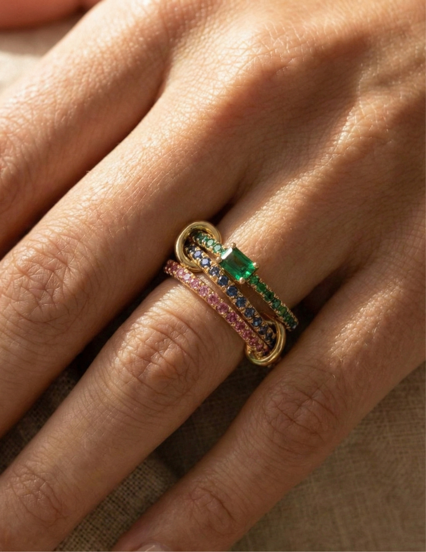 Polychroma Stacked Ring
