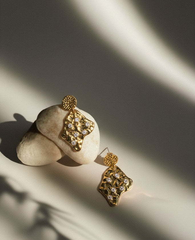 The Gaia Sculpted Earrings