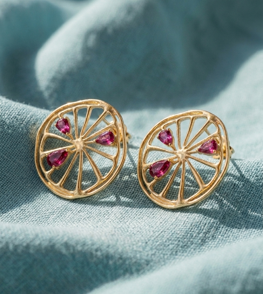 Citrus Pop Studs