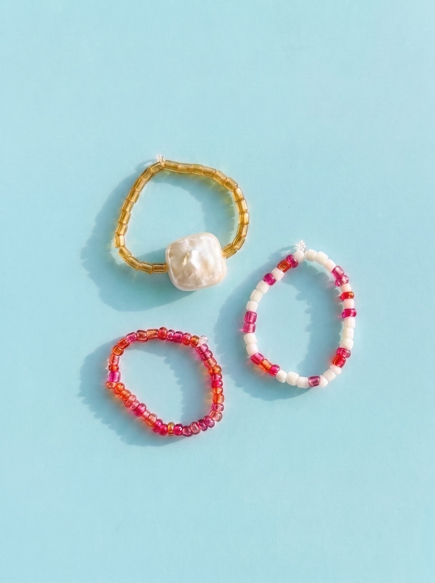 Sunset Blush slides bands
