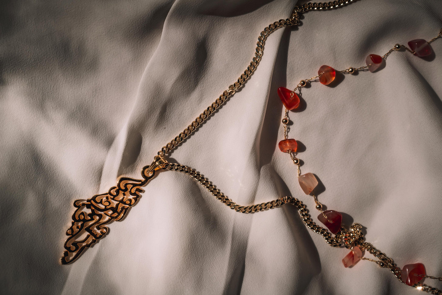 Palestine Map of Hope -Red