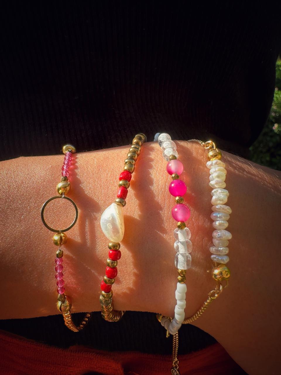 Sun-Kissed Harmony Bracelet Set