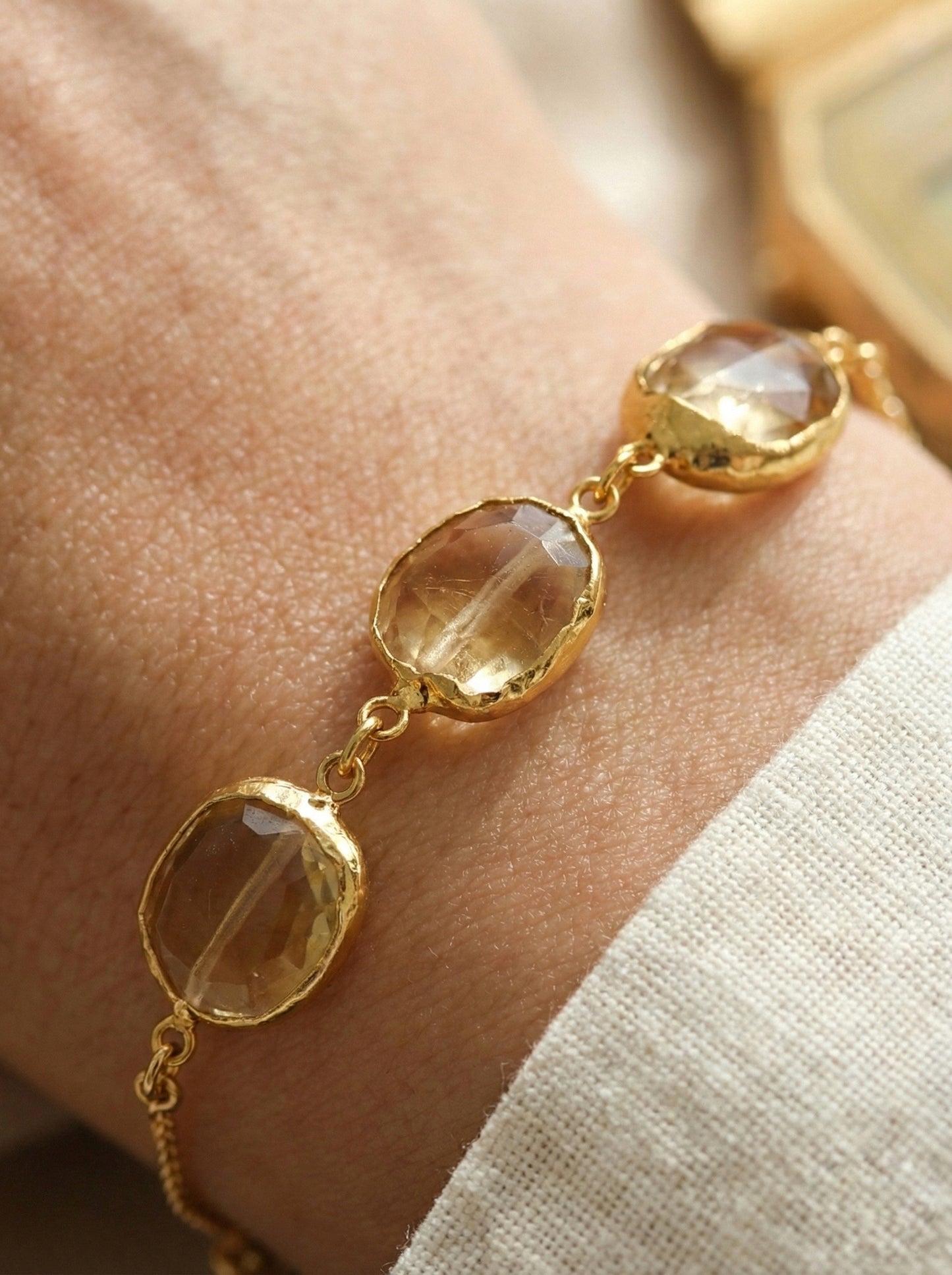 Honey Citrine Bracelet