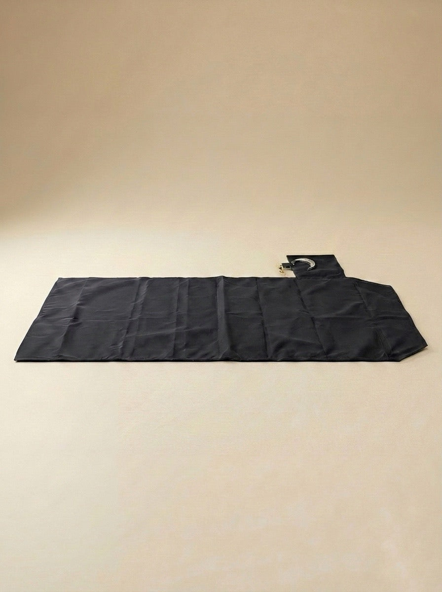Black Pocket Prayer Mat Keychain