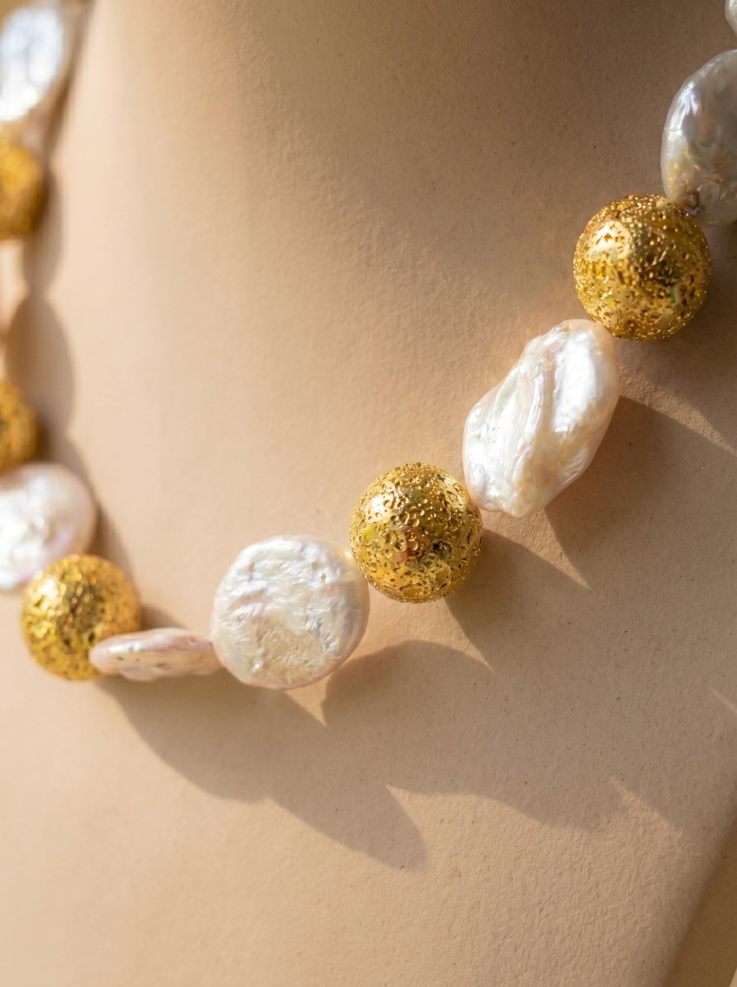 Solar Pearl Necklace
