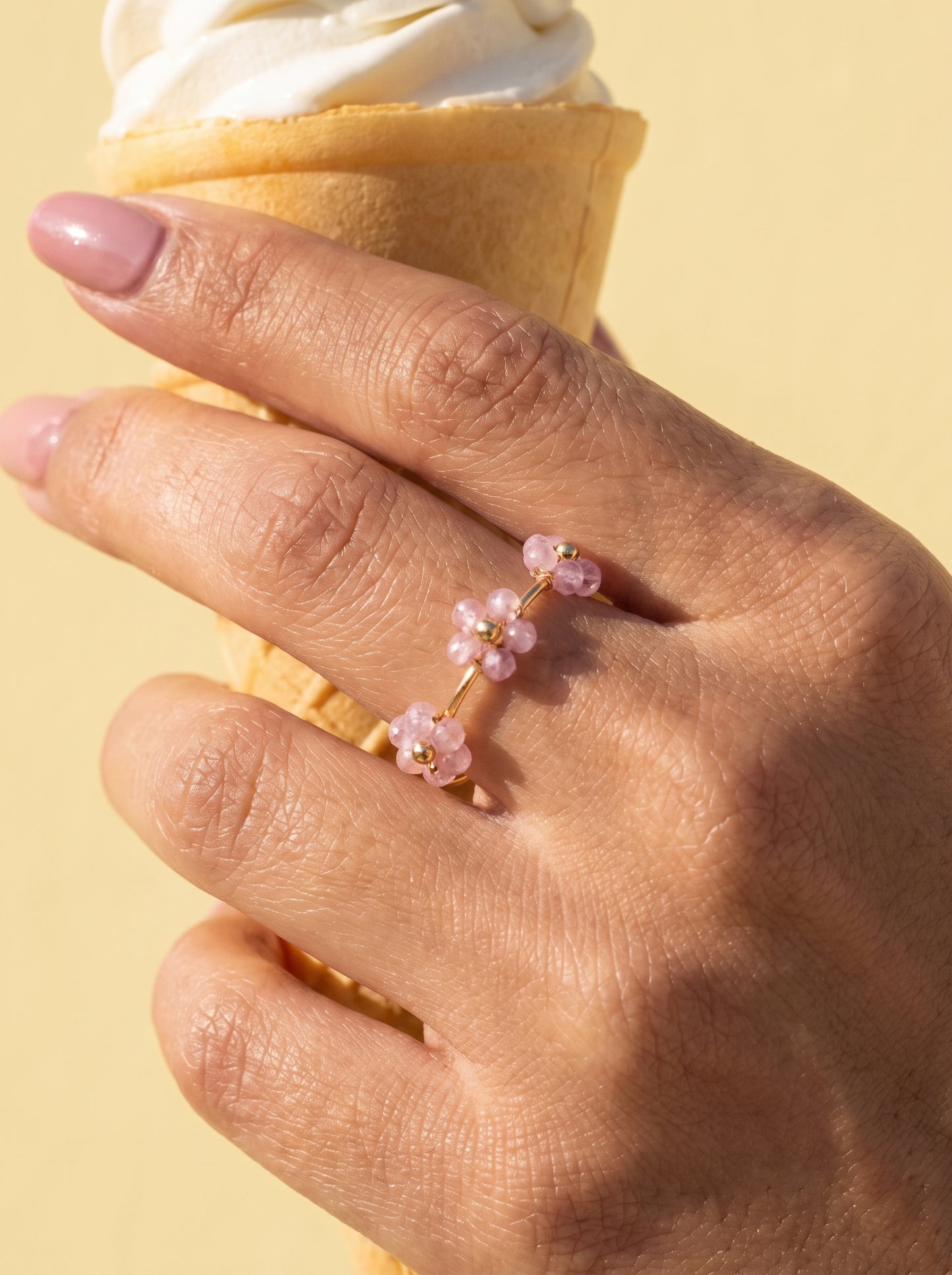 Blush Blossom Ring