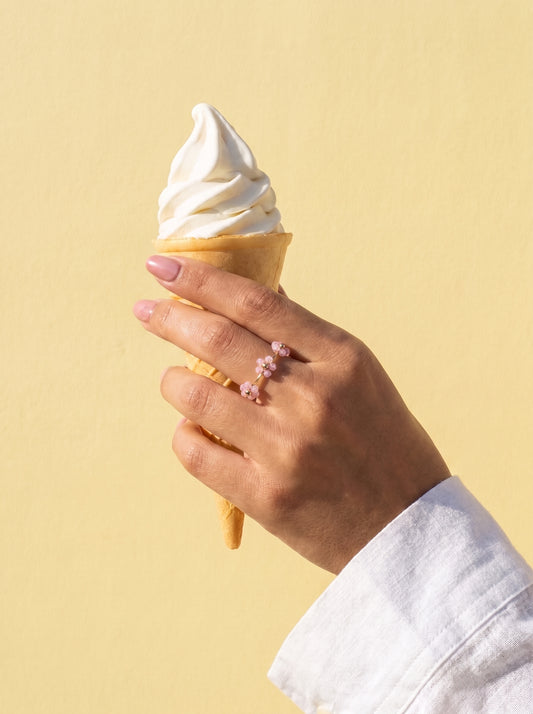 Blush Blossom Ring