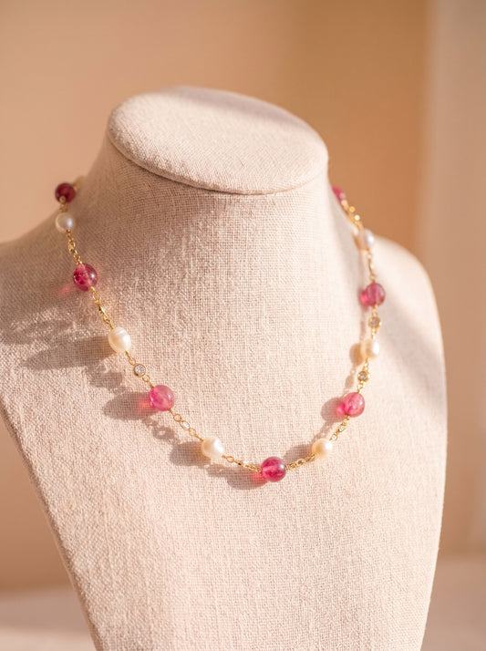 Cotton Candy Choker
