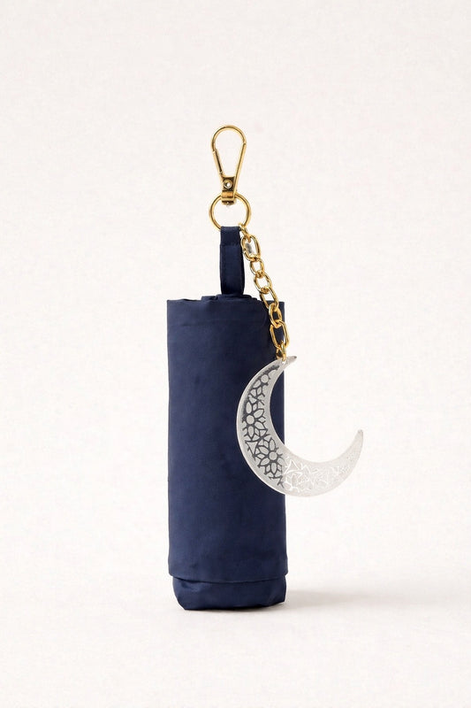 Navy Pocket Prayer Mat Keychain