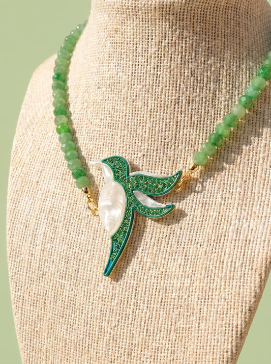 Aurora Dove Necklace