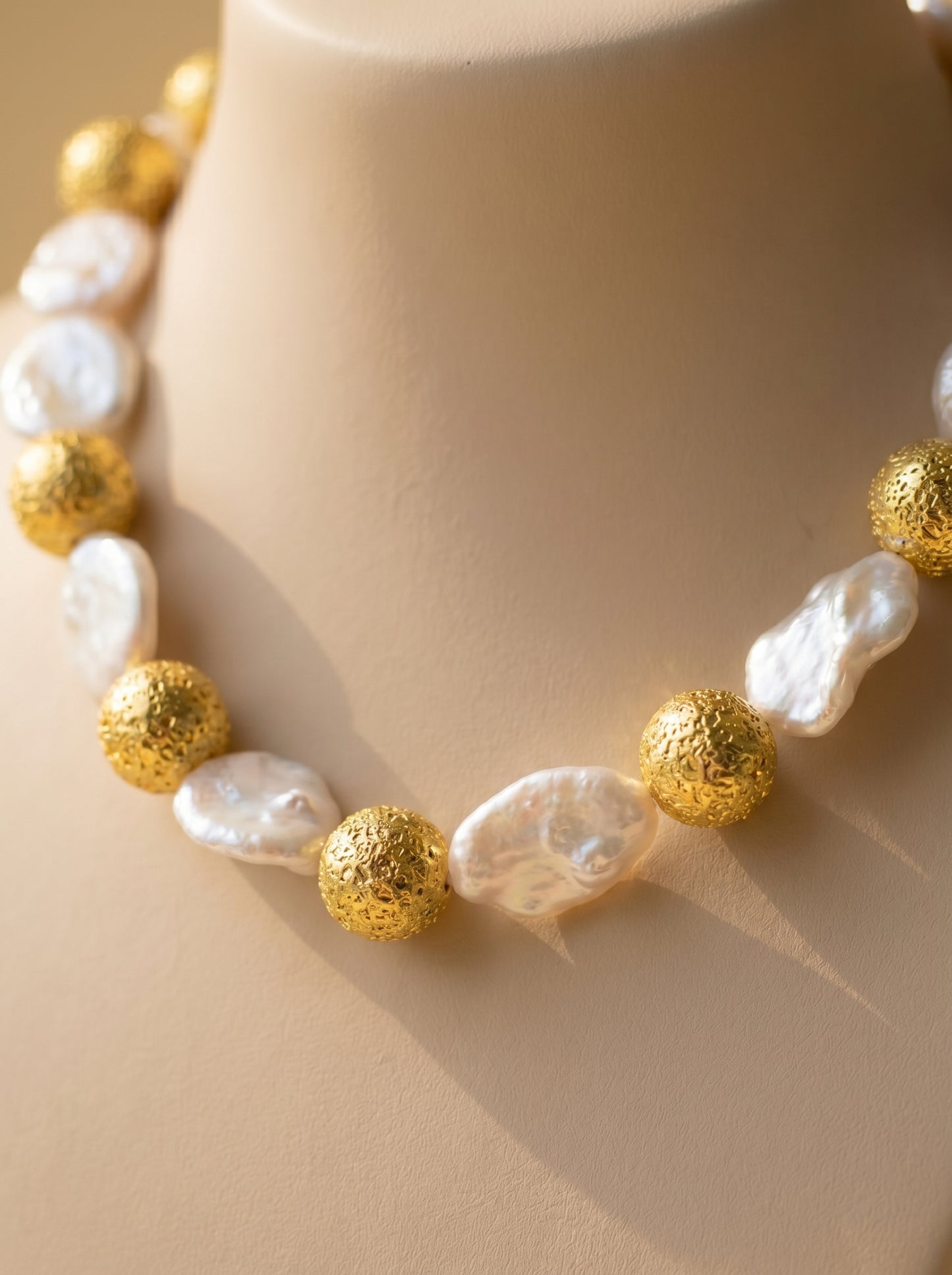 Solar Pearl Necklace