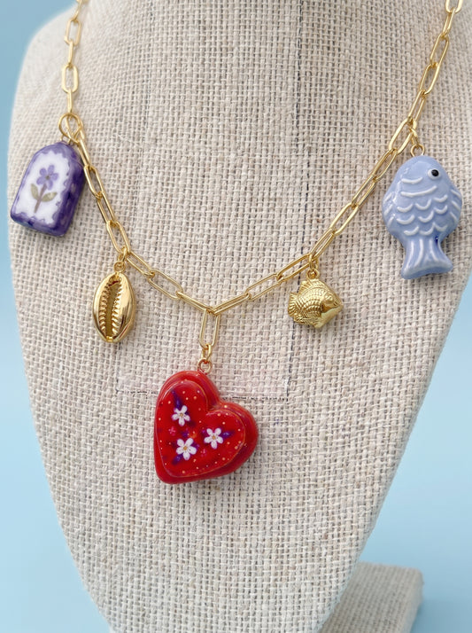 Riviera Charm Necklace