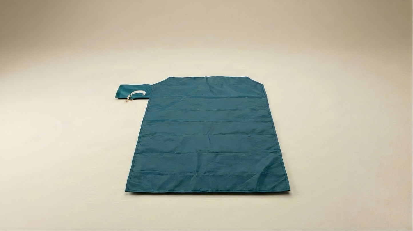 Muted Teal Pocket Prayer Mat Keychain