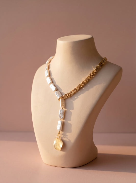 Adjustable Pearl Mirage Necklace
