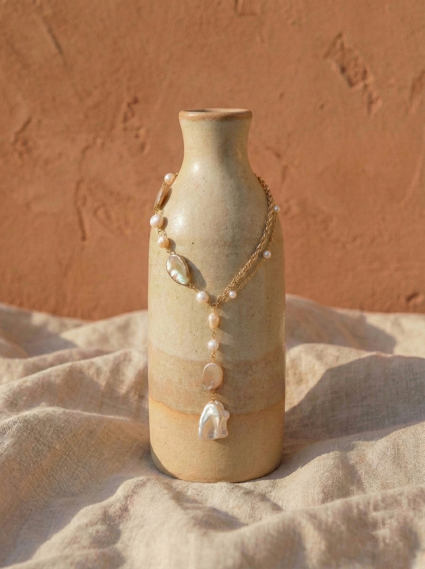 Desert Muse Short Lariat Necklace