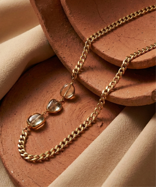 Honey Citrine Necklace