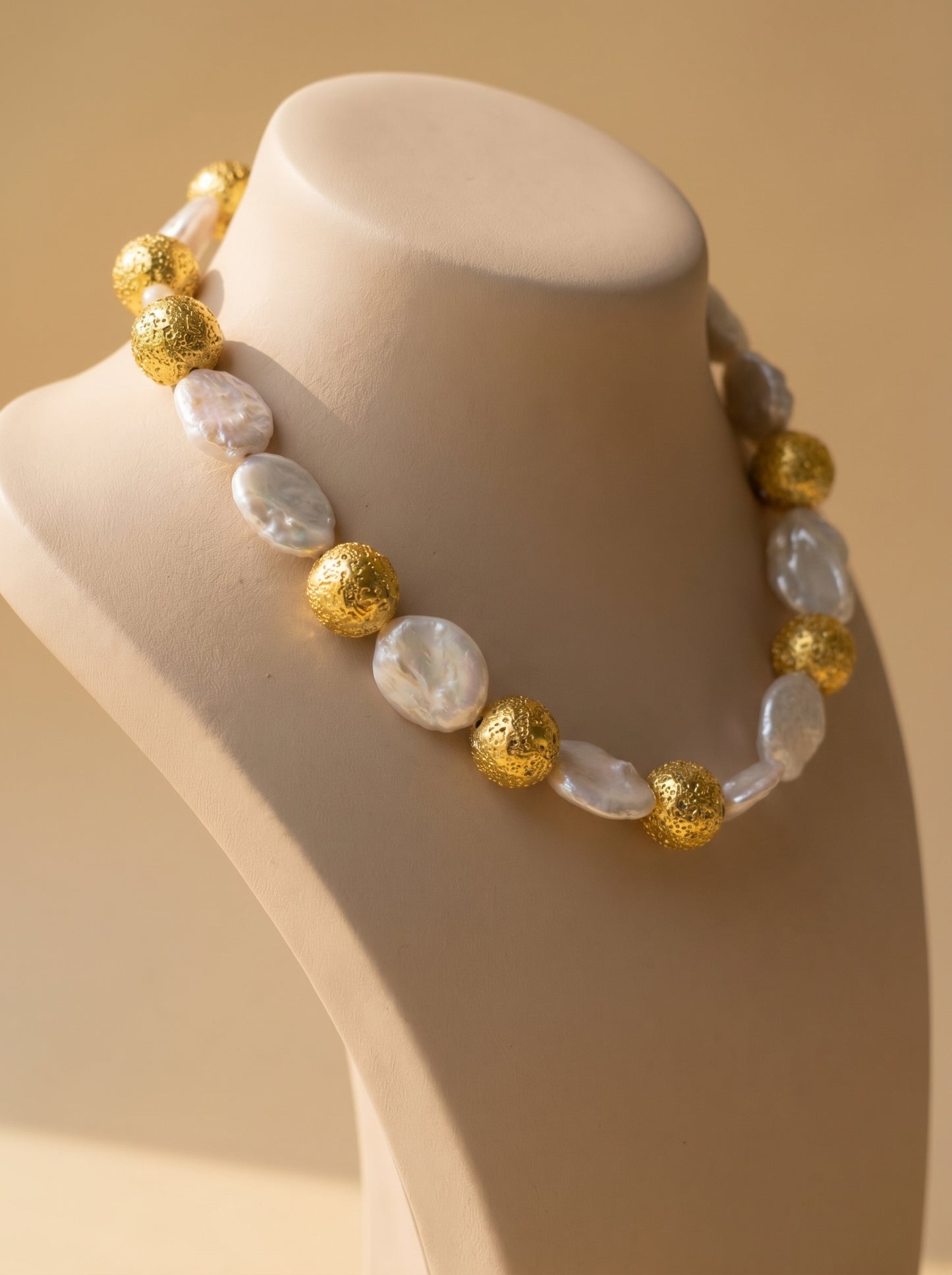 Solar Pearl Necklace