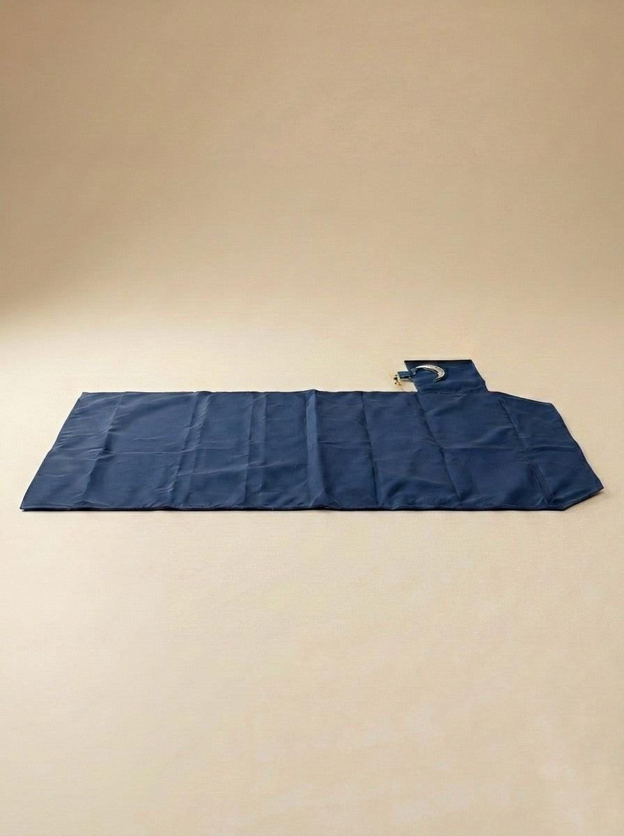 Navy Pocket Prayer Mat Keychain