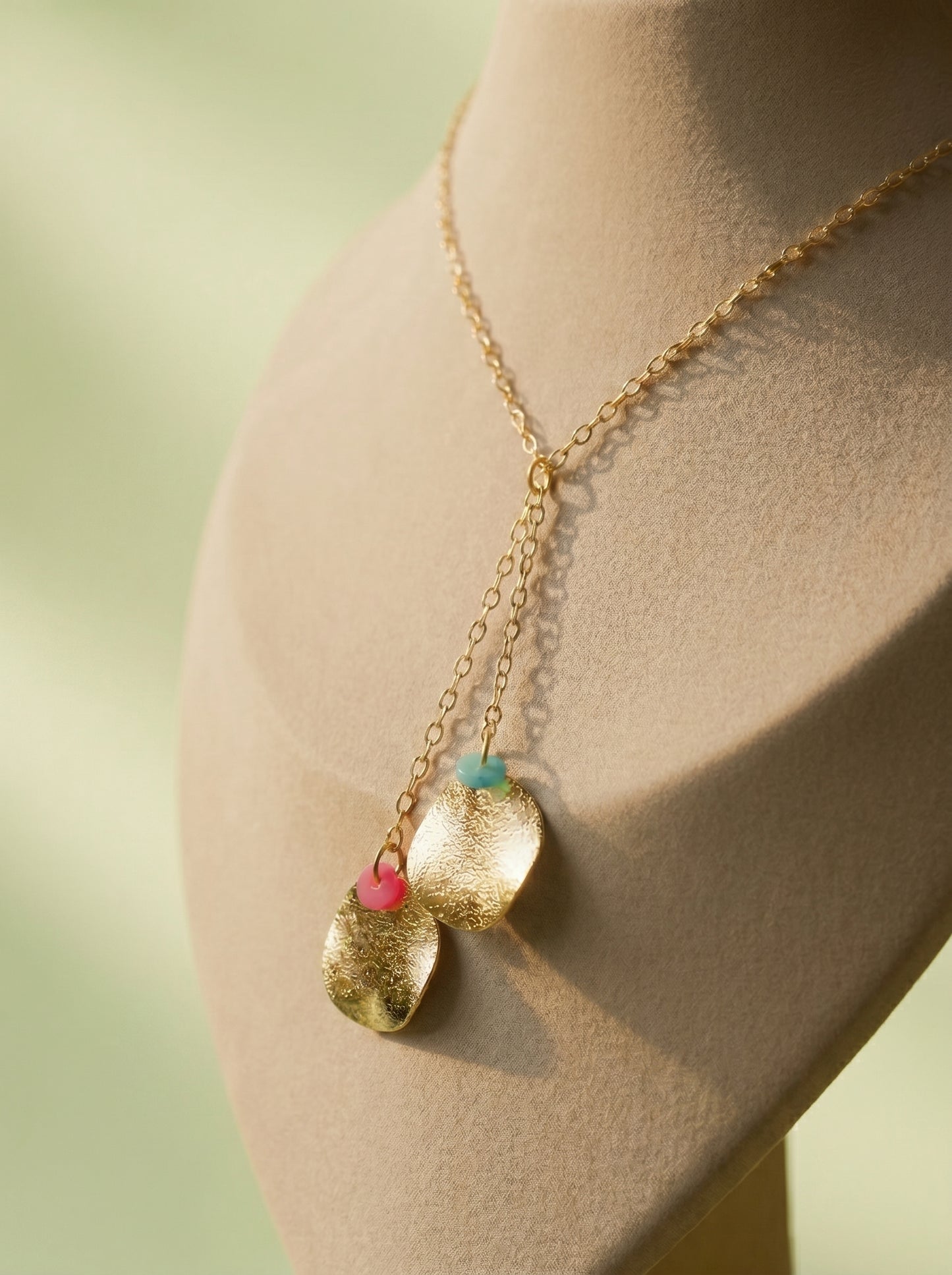 Sunlit Drop Necklace