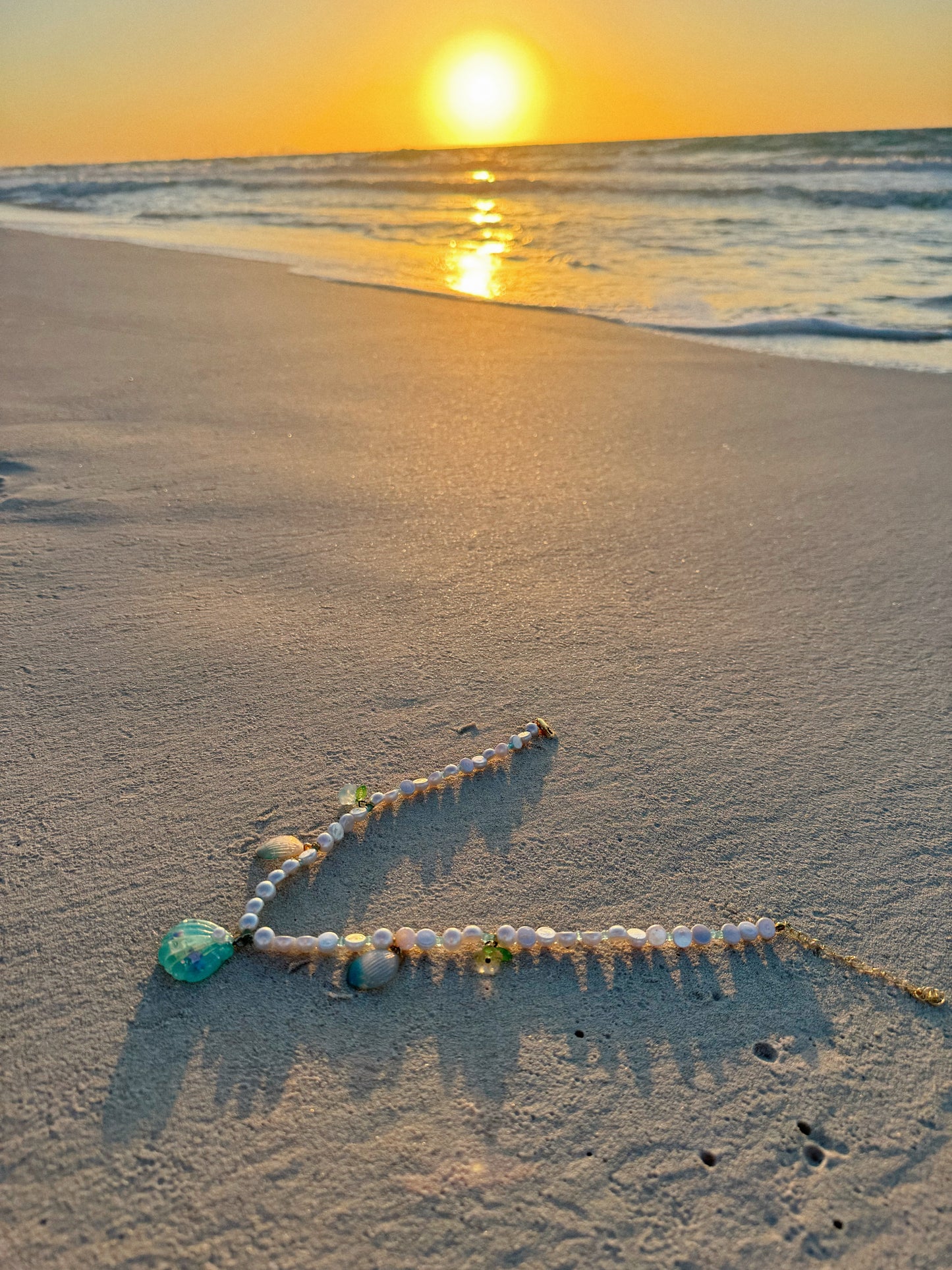 Seashell Spark Necklace