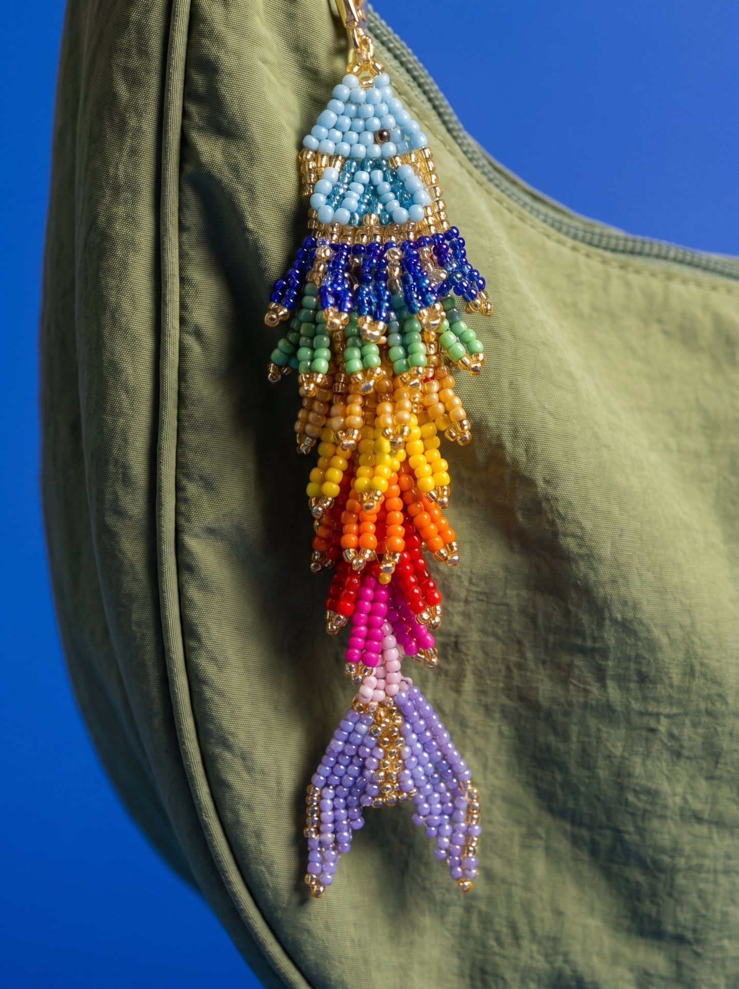 Fiesta Fish Keychain