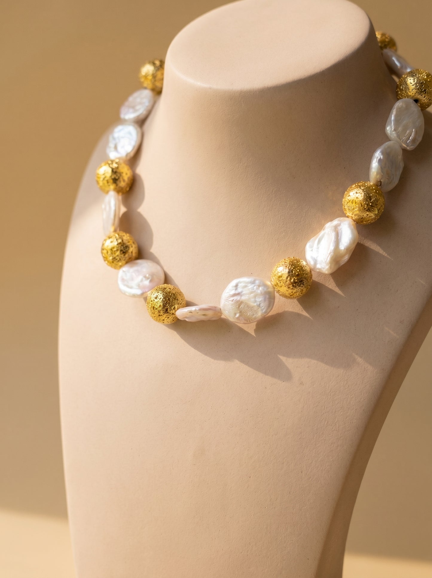 Solar Pearl Necklace