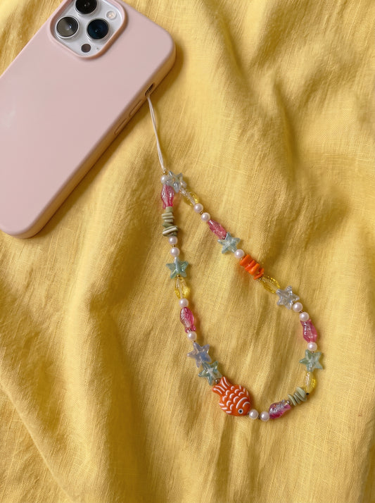 Starfish Splash Phone Strap