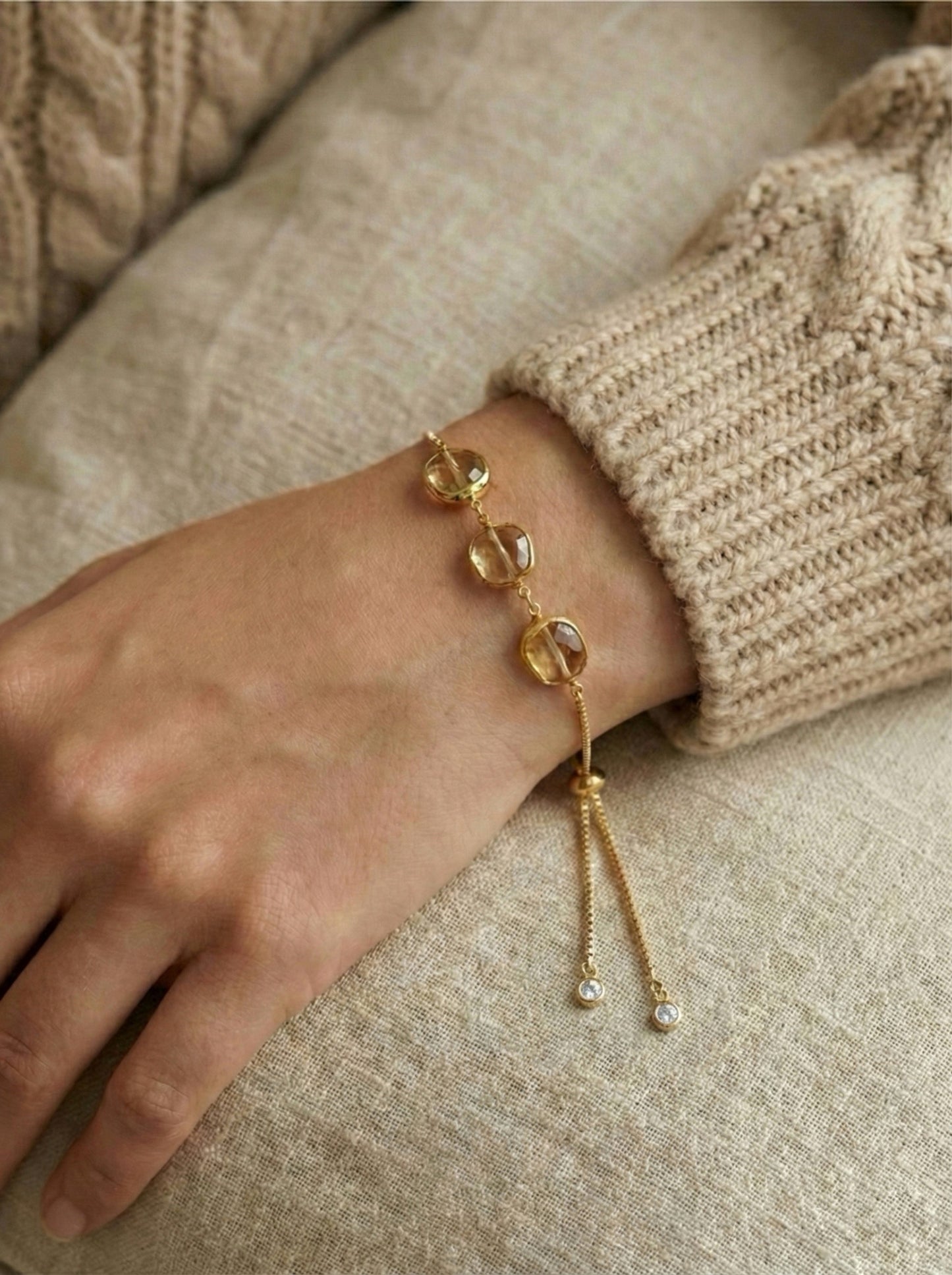 Honey Citrine Bracelet