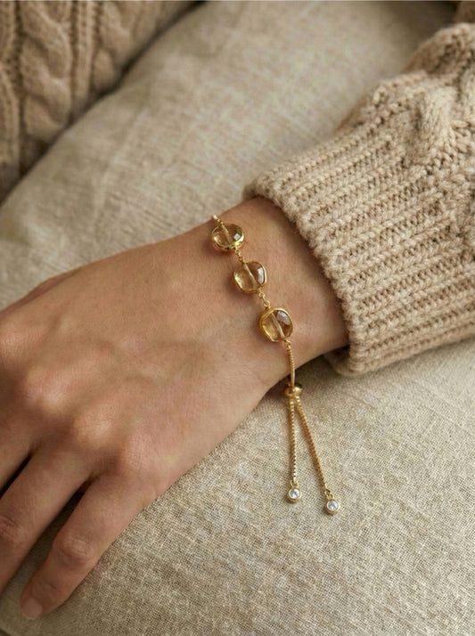 Honey Citrine Bracelet