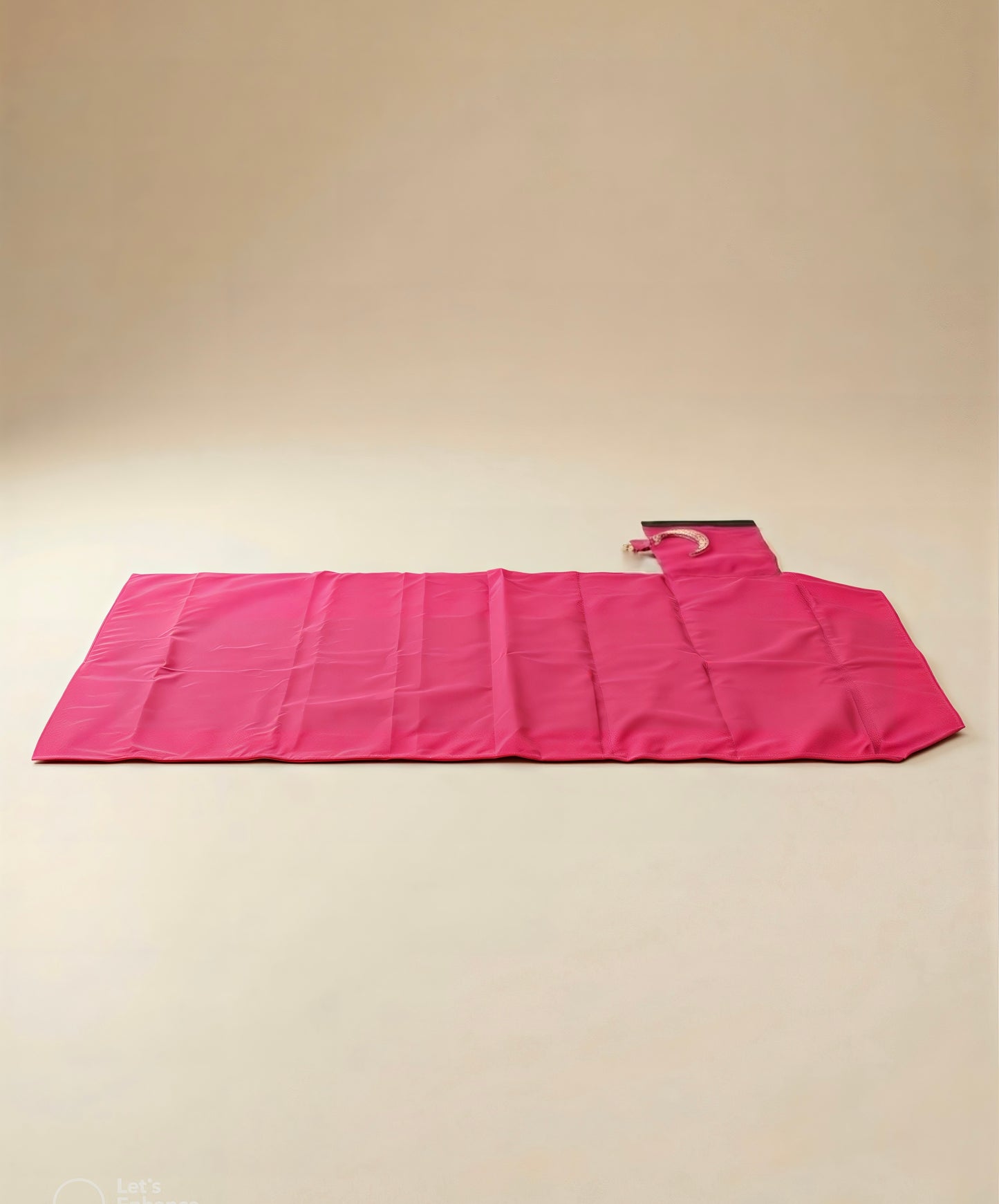 Pink Pocket Prayer Mat Keychain