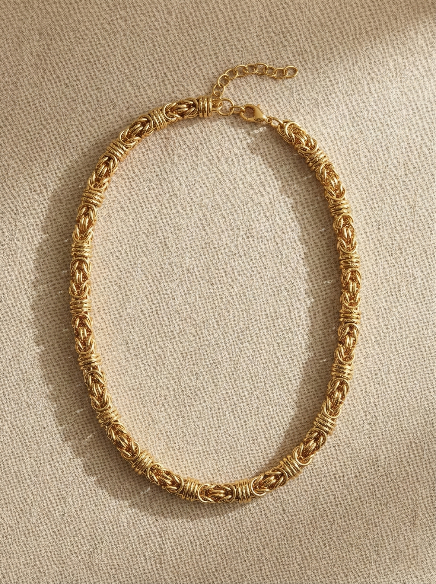 Ancestral Woven Gold Links
