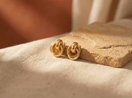Dual Looped Earrings